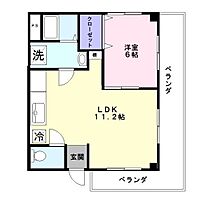 中田ビル  ｜ 東京都足立区竹の塚６丁目（賃貸マンション1LDK・3階・38.45㎡） その2