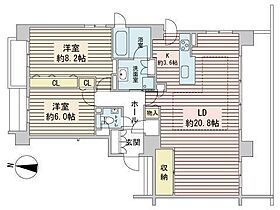 桂和レジデンス円山桜  ｜ 北海道札幌市中央区南四条西２１丁目2-17（賃貸マンション2LDK・9階・86.57㎡） その2