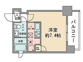 ビッグパレス南4条  ｜ 北海道札幌市中央区南四条西８丁目6-3（賃貸マンション1K・8階・22.96㎡） その2