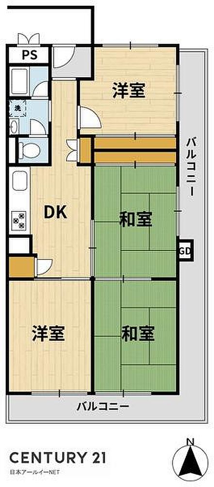 4DK 間取り