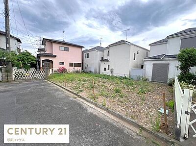 外観:現況更地です!土地面積109.71平米! 外観:現況更地です!土地面積109.71平米!