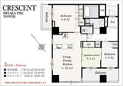 間取図画像 3LDK