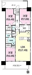 間取図画像 3LDK