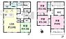 間取り：16帖LDK＋和室4.5帖の使いやすい4LDK。洗面室は2WAYアクセス可能で家事動線も良好。パントリーやシューズクローク、WICなど収納豊富な間取りです。