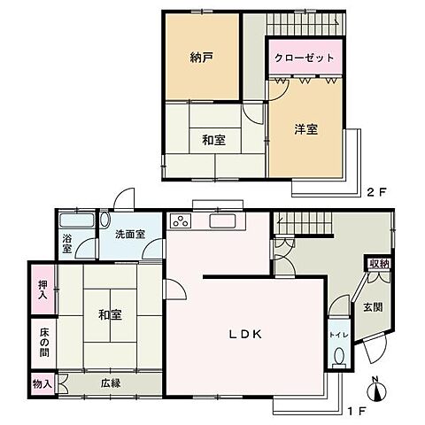 間取り 和歌山市禰宜