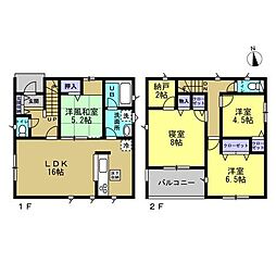 和歌山市島橋北ノ丁第1-1号棟　新築戸建