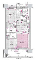 間取図画像 3LDK