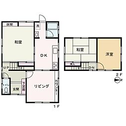 和歌山市秋月　中古戸建 4LDKの間取り