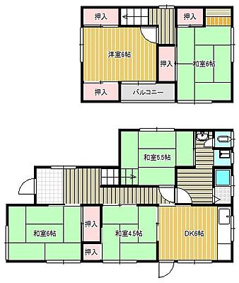 間取り 海南市日方　中古戸建