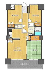 間取図画像 3LDK