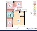 あざみ野団地3-1-4号棟5階3,750万円