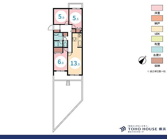 間取り 東戸塚グリーンハイツ 1階/-
