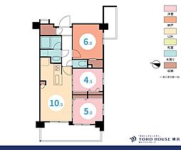 間取図画像 2SLDK
