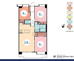 間取図画像 2SLDK