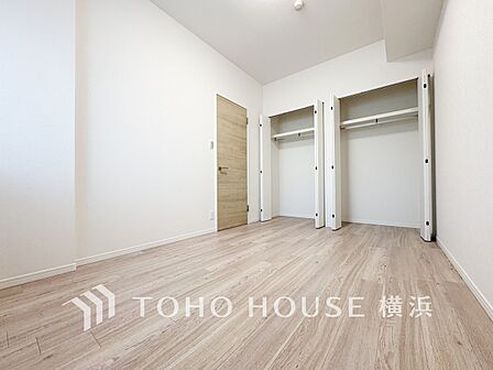 たっぷりとした収納スペース。荷物の多いご家族も安心です。