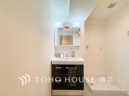 一日の始まりと終わりを心地よく演出してくれる、多彩な機能が備えられたパウダールーム。