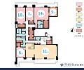 パークシティ本牧A棟2階13,480万円