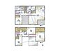 間取り：4SLDK　土地面積223.28m2　建物面積124.74m2