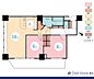 間取り：2LDK　専有面積75.07m2