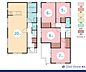 間取り：4LDK　建物面積101.01m2　土地面積100.44m2