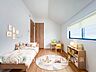 子供部屋：穏やかな寛ぎを届けるお部屋。※生成AIによるイメージです。家具・小物は販売価格に含まれません。