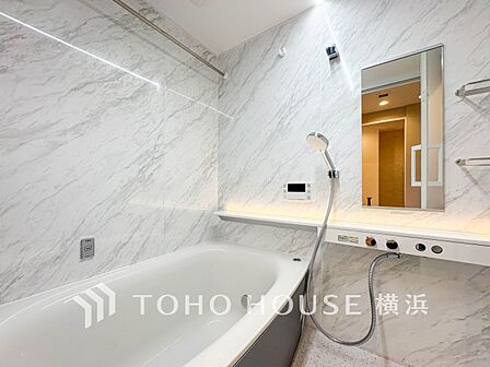 快適な使い心地とゆとりある空間が1日の疲れを解きほぐすバスルーム。