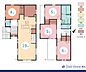 間取り：3LDK+S　建物面積95.43m2　土地面積89.27m2