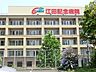 周辺：医療法人社団明芳会江田記念病院　600m　土曜日午前中も診療の総合病院。平日お仕事の方は助かりますね。 