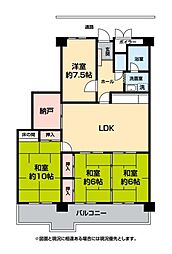 間取図画像 4LDK