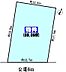 区画図：敷地面積ゆとりある約69坪！