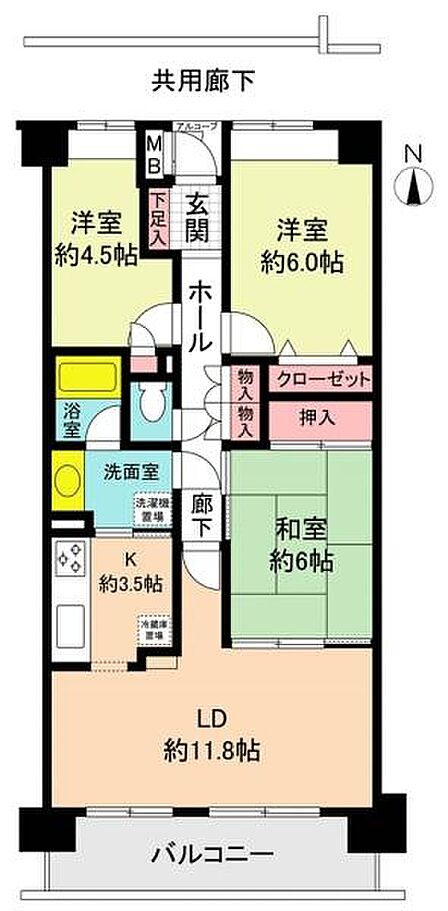 7階部分につき日当たり良好