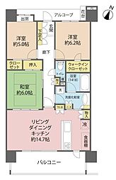 間取図画像 3LDK