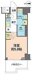 間取図画像 1K