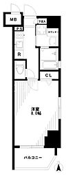 ハイランドヒルズ 1Kの間取図画像