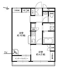 西八王子駅 6.0万円