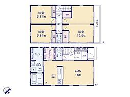 蕨市北町 全3棟 1号棟