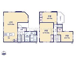 川口市伊刈12期 全1棟 1号棟