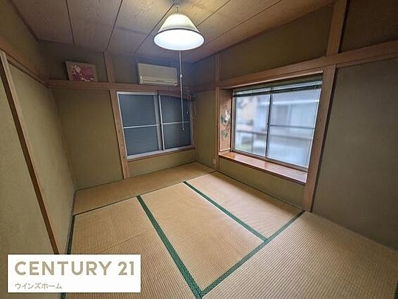 2面採光で陽当...