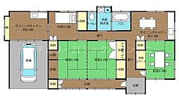 敷地100坪超えの家庭菜園も可能な一戸建て