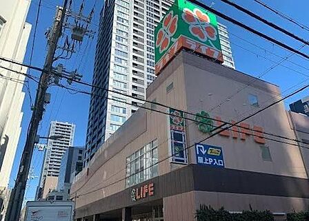 ライフ堺筋本町店まで500m