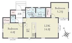 木更津市高柳21-3期平屋　新築戸建て　全3棟