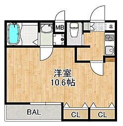 JR片町線(学研都市線) 鴻池新田駅 徒歩6分 2階/-
