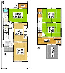 JR片町線(学研都市線) 四条畷駅 徒歩20分