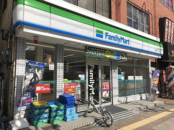 画像17:ファミリーマート喜連二丁目店まで243m