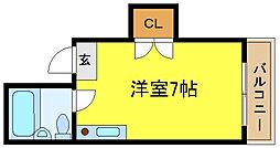ファイブコート喜連 2階