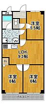 イスズハイツベル泉尾  ｜ 大阪府大阪市大正区泉尾４丁目（賃貸マンション3LDK・2階・51.98㎡） その2