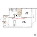Le ciel Tiida1階11.7万円