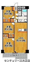 間取図画像 3LDK