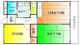 グランパティオ軽里  ｜ 大阪府羽曳野市軽里１丁目6-3（賃貸マンション2LDK・3階・52.00㎡） その2