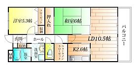 大阪府羽曳野市南恵我之荘５丁目18-13（賃貸マンション2LDK・3階・59.09㎡） その2